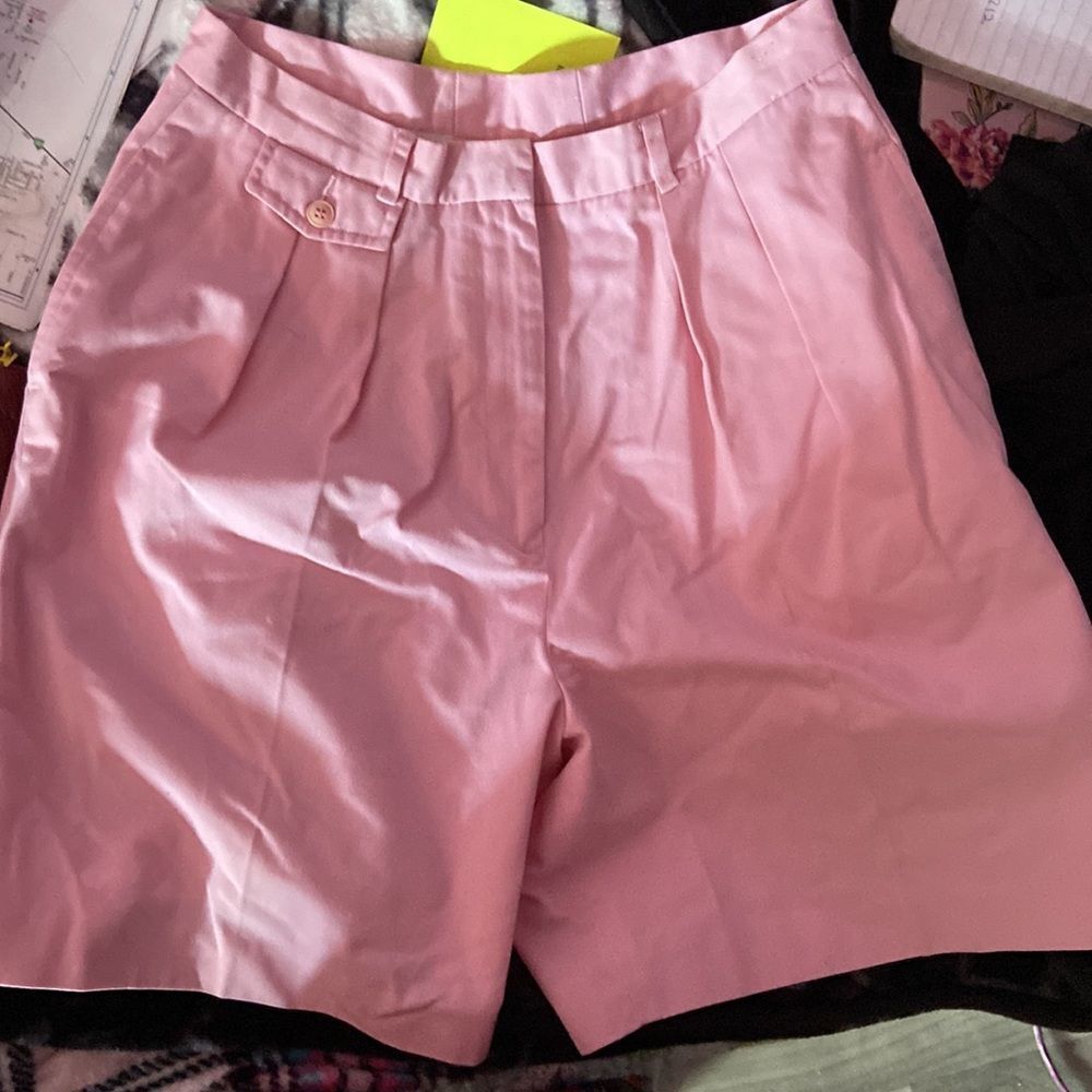 The Izod Club Pink Bermuda Shorts Women’s Size 10 Casual Summer Cotton Blend